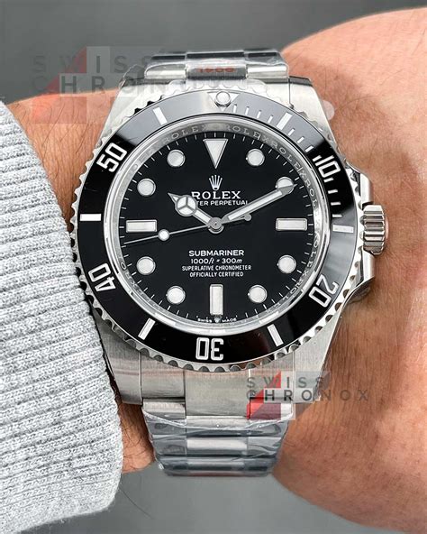 rolex sub no date review|2023 submariner no date 124060.